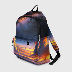 Рюкзак Млечный путь и облака на закате, цвет: 3D-принт