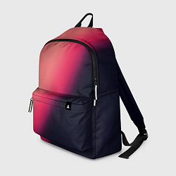 Рюкзак Градиент темно-розовый, цвет: 3D-принт