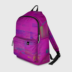 Рюкзак Фиолетово византийский глитч, цвет: 3D-принт