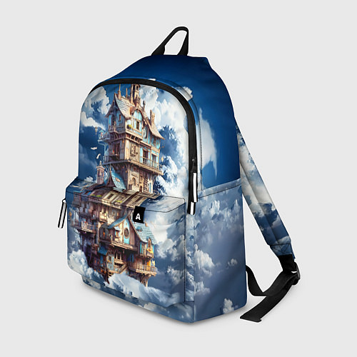 Рюкзак Сказочный дом в облаках / 3D-принт – фото 1