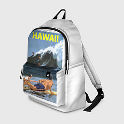 Рюкзак Серфинг на Гавайях, цвет: 3D-принт