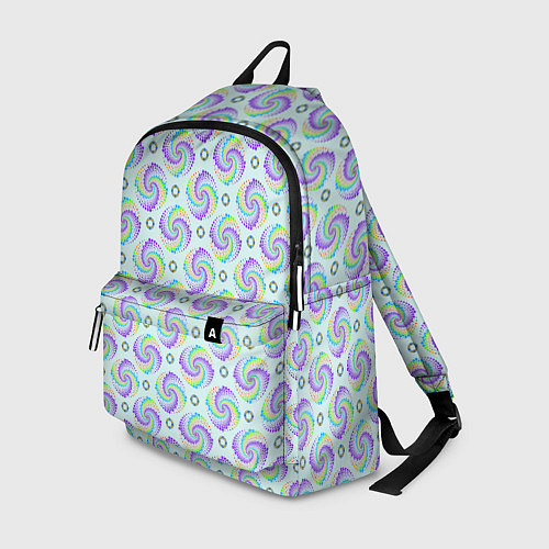Рюкзак Цветные круги / 3D-принт – фото 1