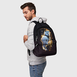 Рюкзак Снежная сова, цвет: 3D-принт — фото 2