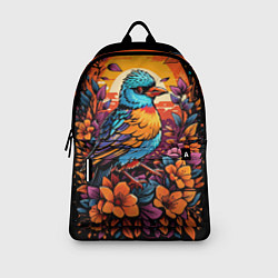 Рюкзак Тропическая птица и листья, цвет: 3D-принт — фото 2