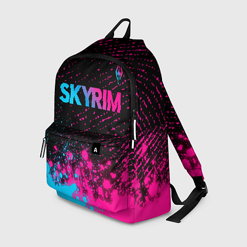 Рюкзак Skyrim - neon gradient: символ сверху / 3D-принт – фото 1