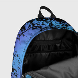 Рюкзак Неоновый абстрактный фон в граффити стиле, цвет: 3D-принт — фото 2