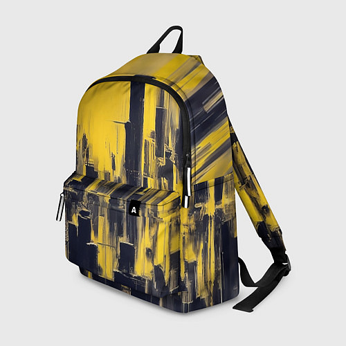 Рюкзак Большой нарисованный город / 3D-принт – фото 1