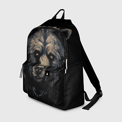Рюкзак Крупный медведь, цвет: 3D-принт