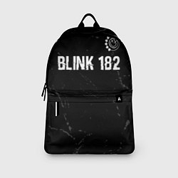 Рюкзак Blink 182 glitch на темном фоне: символ сверху, цвет: 3D-принт — фото 2