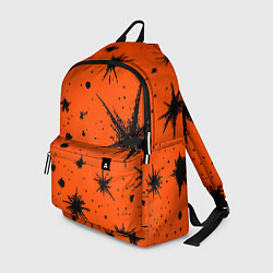 Рюкзак Огненный оранжевый абстракция