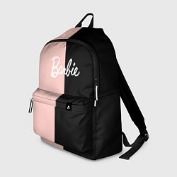 Рюкзак Барби - сплит нежно-персикового и черного, цвет: 3D-принт