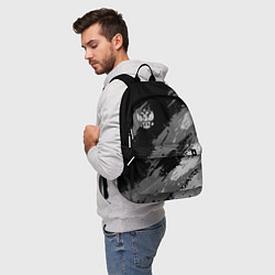 Рюкзак Герб РФ - монохромный, цвет: 3D-принт — фото 2
