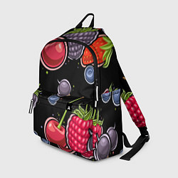 Рюкзак Плоды и ягоды, цвет: 3D-принт