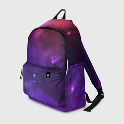 Рюкзак Разноцветный космос - неоновое свечение, цвет: 3D-принт