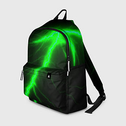 Рюкзак Зеленый разряд молнии, цвет: 3D-принт