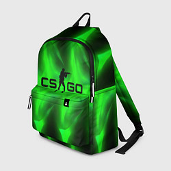 Рюкзак CSGO green logo, цвет: 3D-принт
