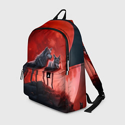 Рюкзак Кровавая луна, цвет: 3D-принт