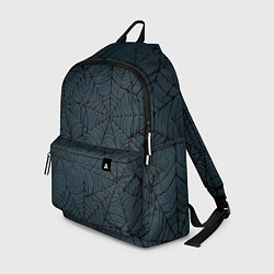 Рюкзак Паутина тёмно-синий, цвет: 3D-принт