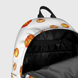 Рюкзак Оранжевые тыквы - паттерн, цвет: 3D-принт — фото 2