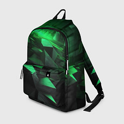 Рюкзак Зеленые квадратные плиты, цвет: 3D-принт