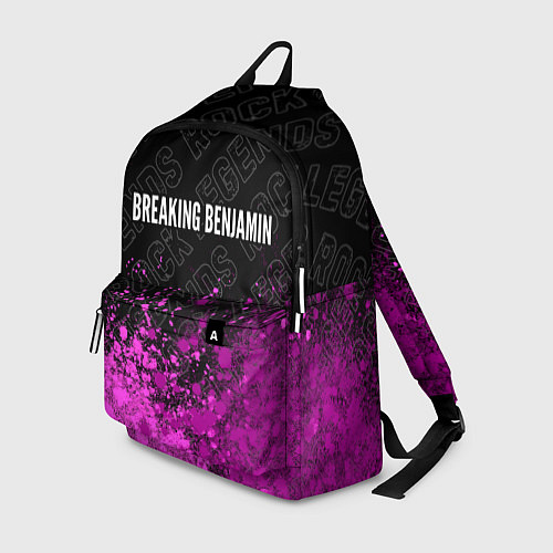 Рюкзак Breaking Benjamin rock legends посередине / 3D-принт – фото 1