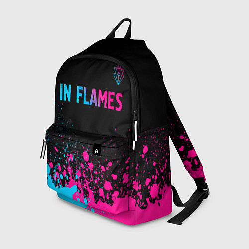 Рюкзак In Flames - neon gradient посередине / 3D-принт – фото 1