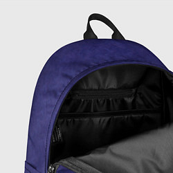 Рюкзак Фиолетовая текстура волнистый мех, цвет: 3D-принт — фото 2