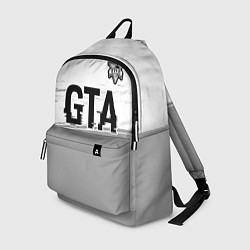 Рюкзак GTA glitch на светлом фоне посередине, цвет: 3D-принт