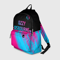 Рюкзак Ozzy Osbourne - neon gradient посередине, цвет: 3D-принт