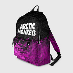 Рюкзак Arctic Monkeys rock legends посередине, цвет: 3D-принт