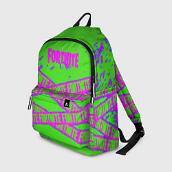 Рюкзак Fortnite неоновые краски, цвет: 3D-принт