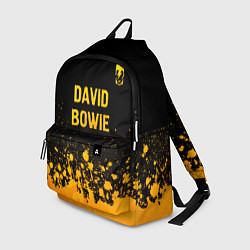 Рюкзак David Bowie - gold gradient посередине, цвет: 3D-принт