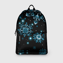 Рюкзак Кружение снежинок, цвет: 3D-принт — фото 2
