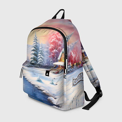 Рюкзак Сказочная метель подарков / 3D-принт – фото 1