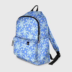 Рюкзак Мультяшные снежинки, цвет: 3D-принт