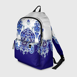 Рюкзак Узор из сапфиров, цвет: 3D-принт