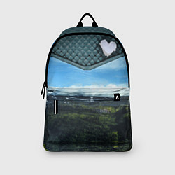 Рюкзак Облачные сердца, цвет: 3D-принт — фото 2