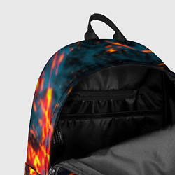 Рюкзак PUBG огненое лого, цвет: 3D-принт — фото 2