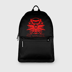 Рюкзак Ведьмак красное лого, цвет: 3D-принт — фото 2