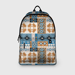 Рюкзак Этнический мозаичный геометрический паттерн, цвет: 3D-принт — фото 2
