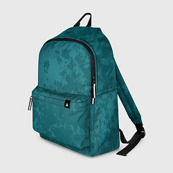 Рюкзак Изумрудный камуфляж, цвет: 3D-принт