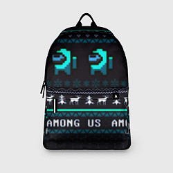 Рюкзак Among us зима олени, цвет: 3D-принт — фото 2