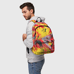 Рюкзак Abstractionism pattern, цвет: 3D-принт — фото 2