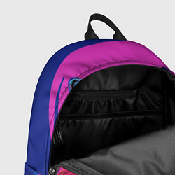 Рюкзак Волк в стиле поп-арт, цвет: 3D-принт — фото 2