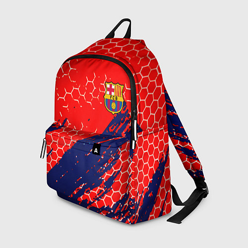 Рюкзак Барселона спорт краски текстура / 3D-принт – фото 1