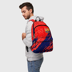 Рюкзак Барселона спорт краски текстура, цвет: 3D-принт — фото 2