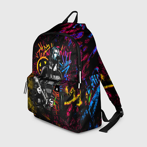 Рюкзак Nirvana краски звука / 3D-принт – фото 1