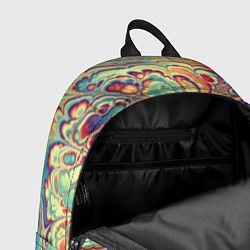 Рюкзак Абстрактный разноцветный паттерн, цвет: 3D-принт — фото 2