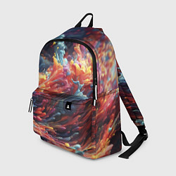 Рюкзак Многоцветный дым, цвет: 3D-принт