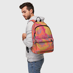 Рюкзак Цветной яркий камуфляж, цвет: 3D-принт — фото 2